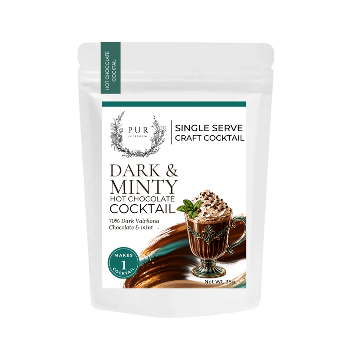 Hot Chocolate Dark & Minty Single Drink Mix