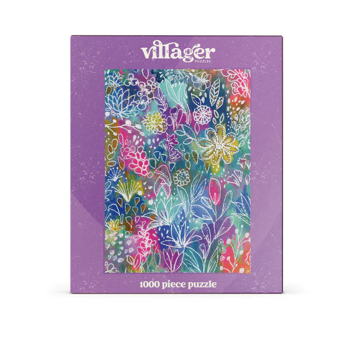 Villager Puzzles Vibrant Floral