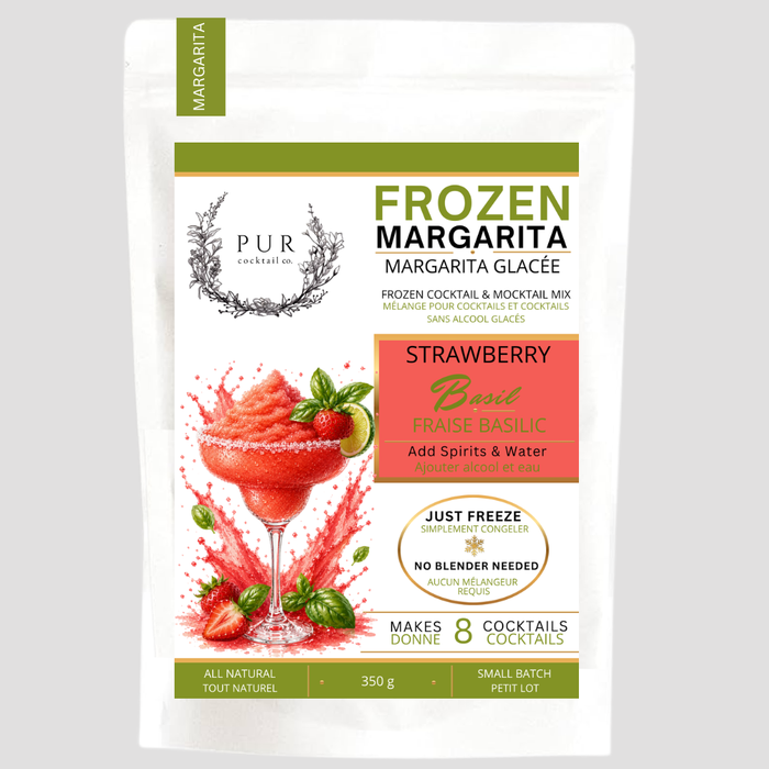 Frozen Margarita Strawberry Basil