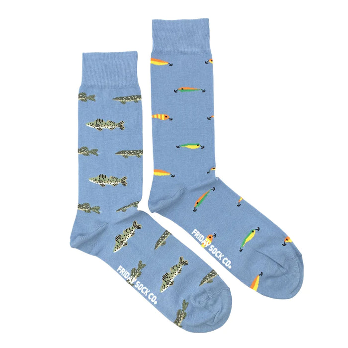 Men's Socks Fish & Lure