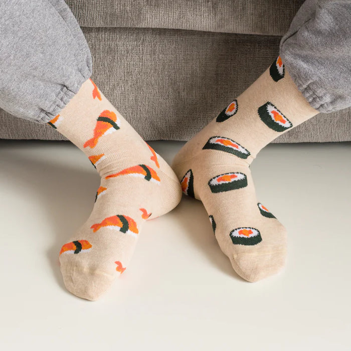 Men's Socks Sushi Beige