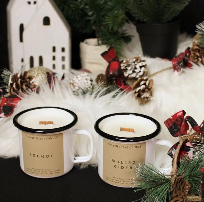 Holiday Mug Candles