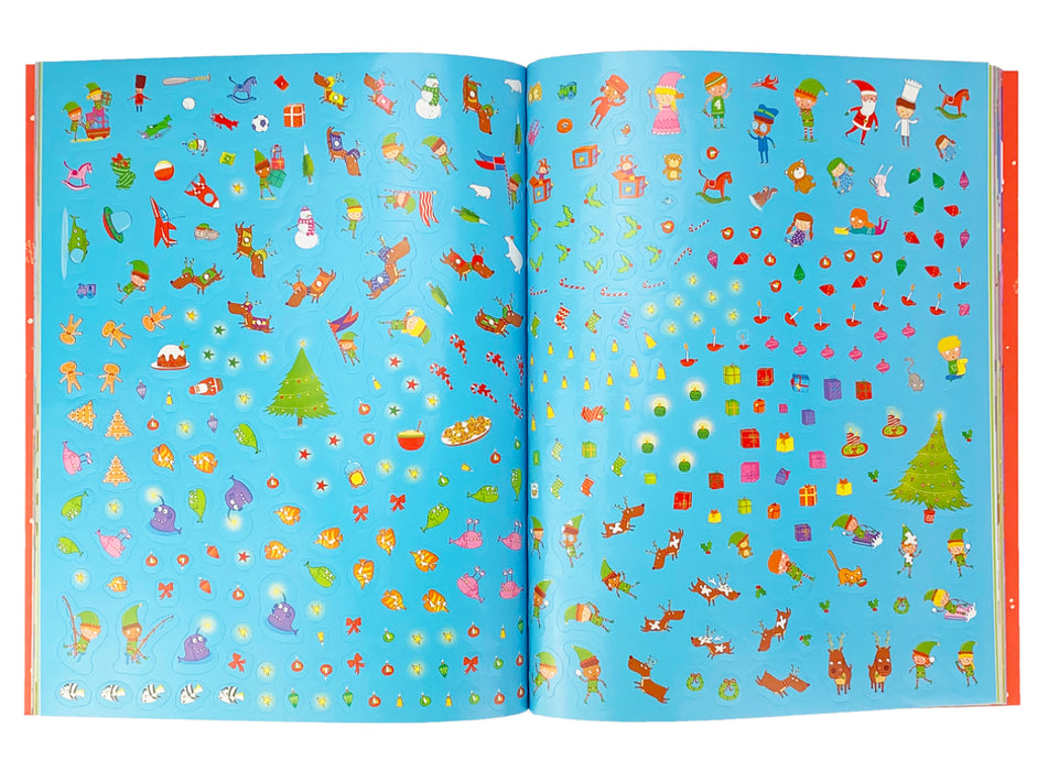 Totally Awesome 2000 Stickers Holiday