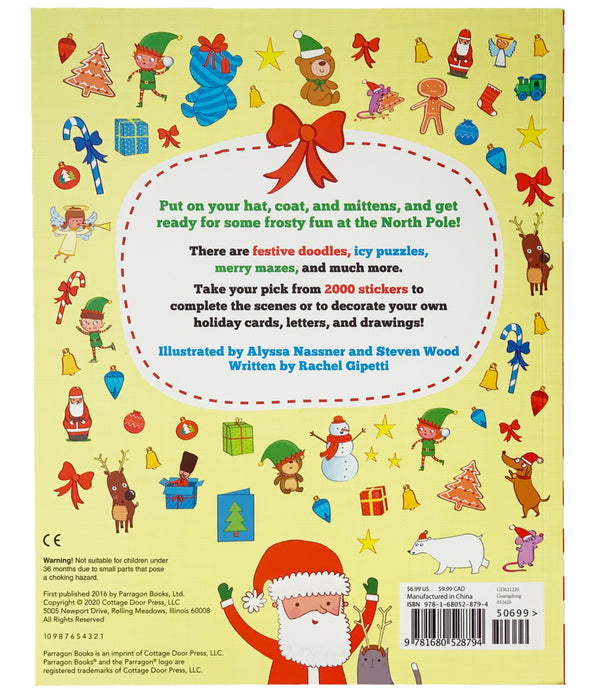 Totally Awesome 2000 Stickers Holiday