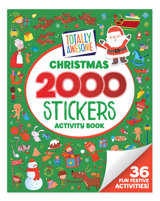 Totally Awesome 2000 Stickers Holiday