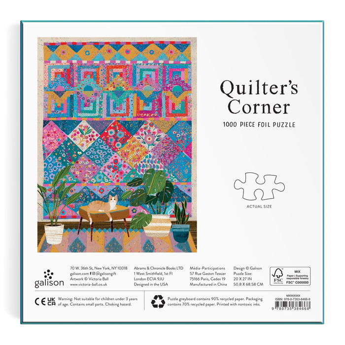 Quilter's Corner 1000 pc Puzzle