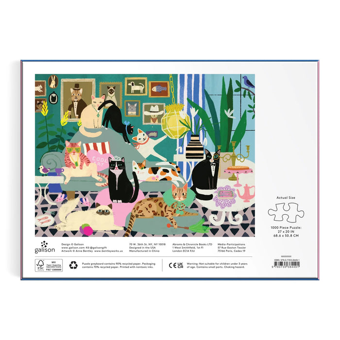 Glamour Cats 1000pc Puzzle