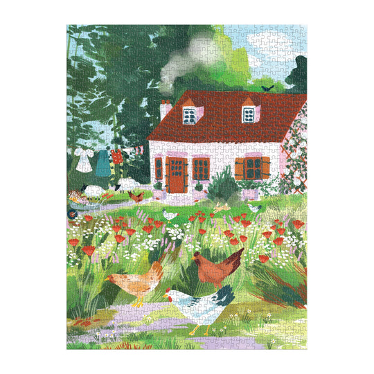 Cottage Wildflowers 1000pc Puzzle