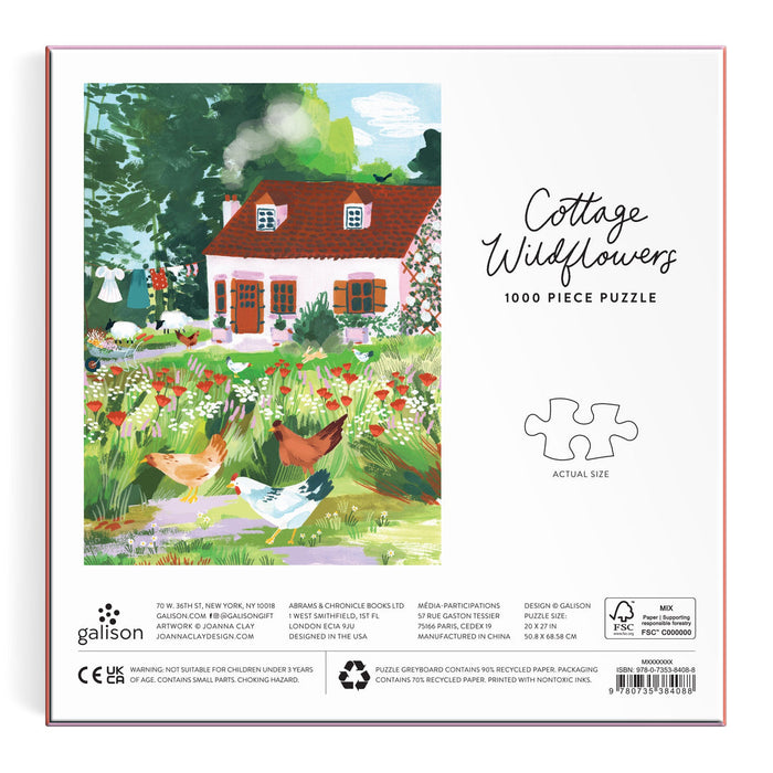 Cottage Wildflowers 1000pc Puzzle