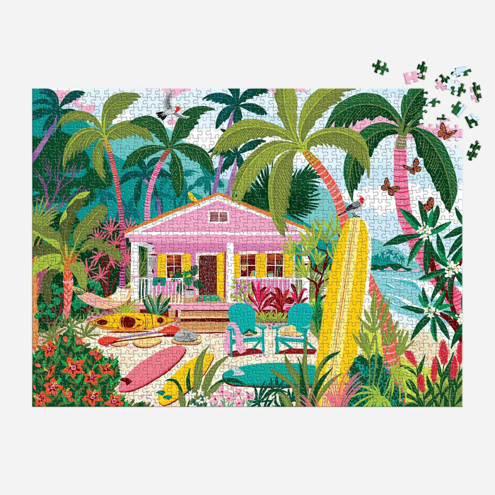 Surfside Bungalow 1000 pc Puzzle