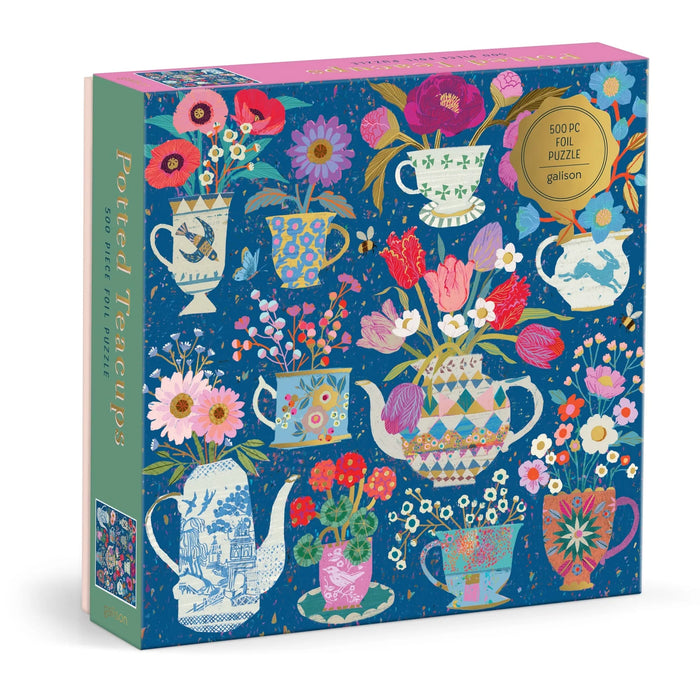 Potted Teacups 500 pc Puzzle