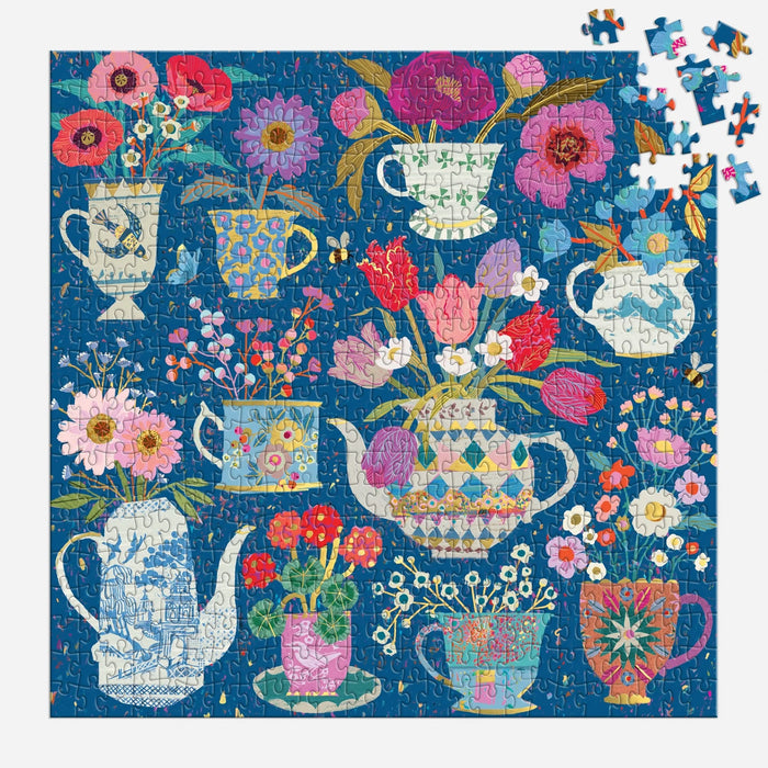 Potted Teacups 500 pc Puzzle