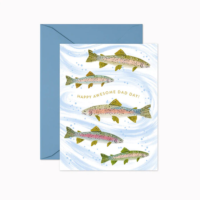 Happy Awesome Dad Day Card