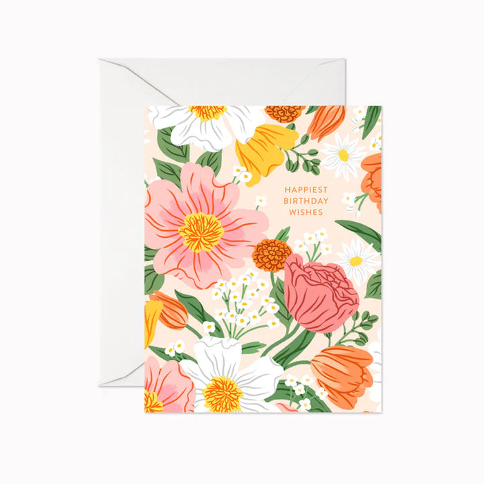 Sunpetal Birthday Wishes Card