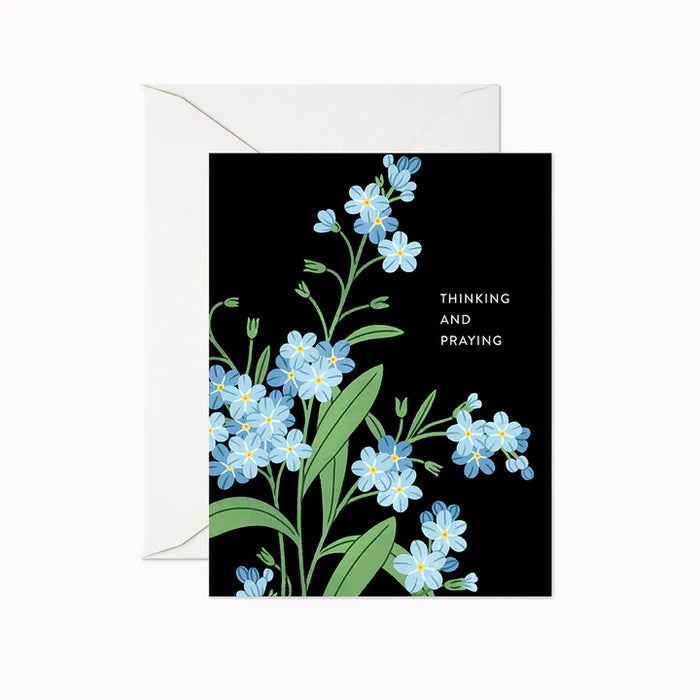 Thinking and Praying Card