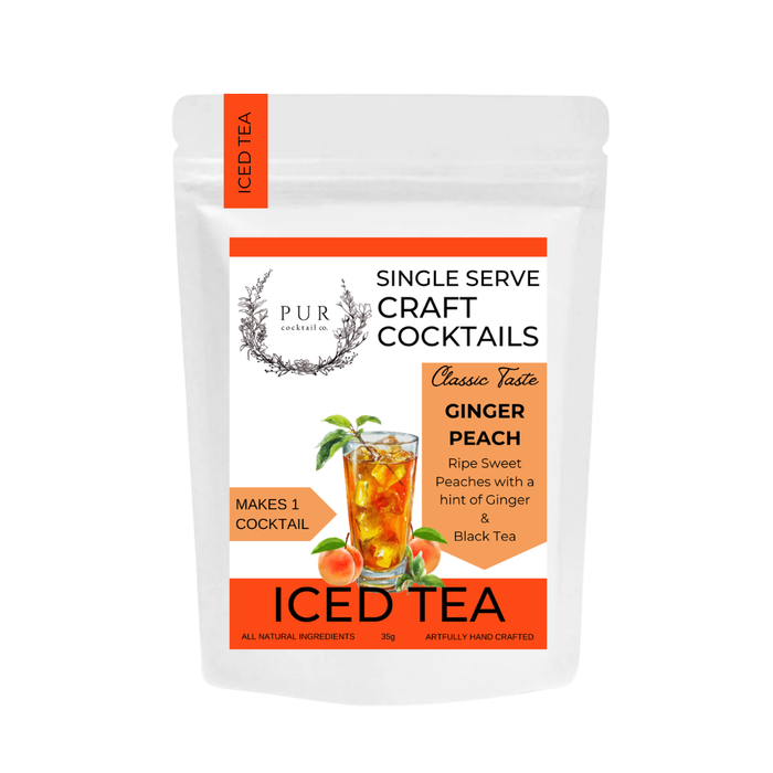 Iced Tea Ginger Peach Drink Mix