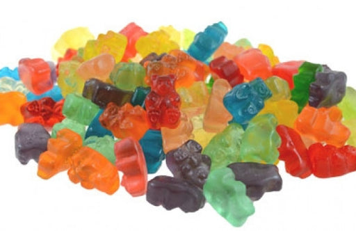 Gummy bear candy bag