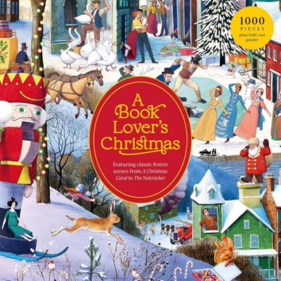 A Book Lover’s Christmas Puzzle 1000pc