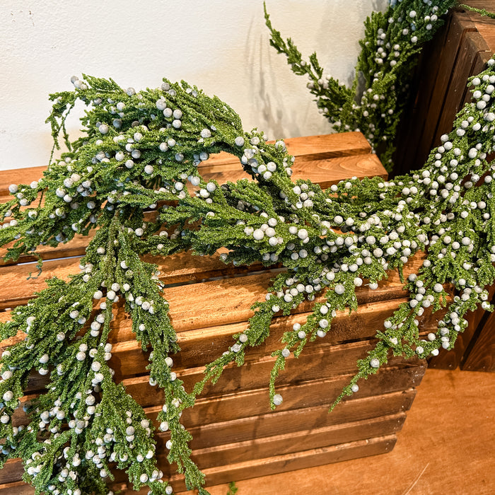 72" Juniper and Cypress Garland