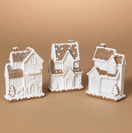 Resin Gingerbread Houses