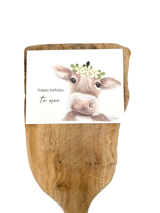 Happy Birthday to Moo Card