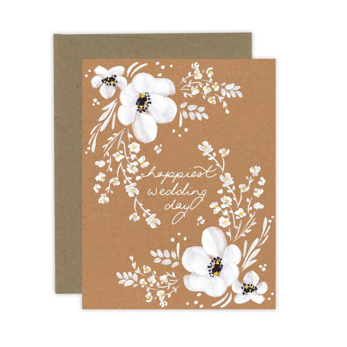 Happiest Wedding Day Card
