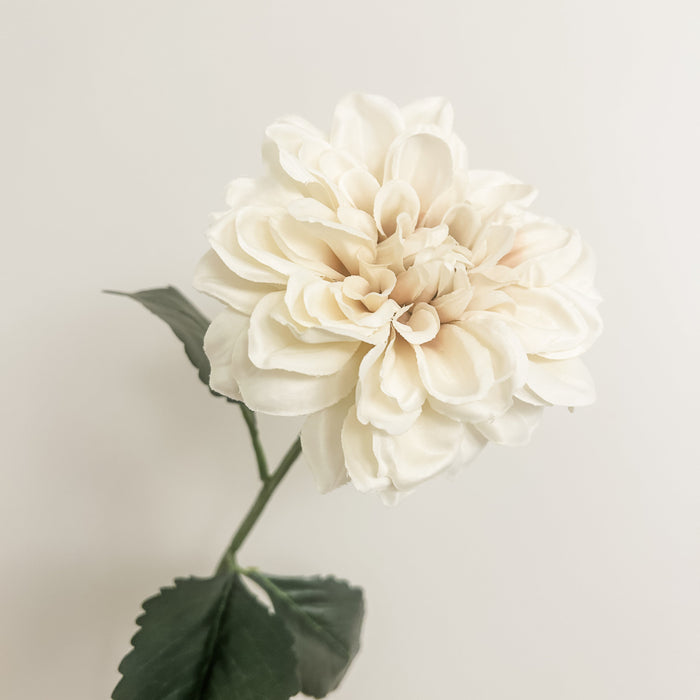 Cream Disbud Faux Stems