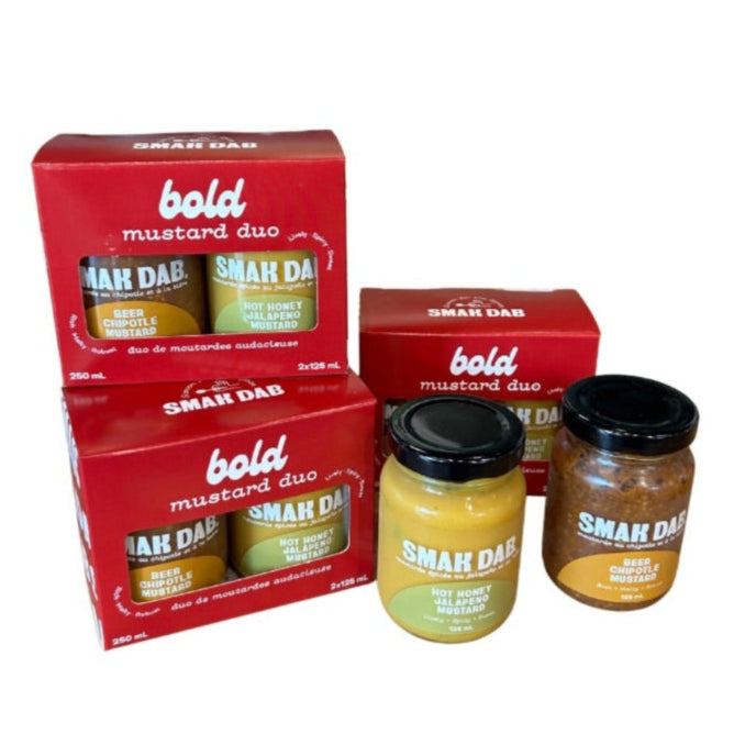 Smak Dab Bold Mustard Duo Gift Box