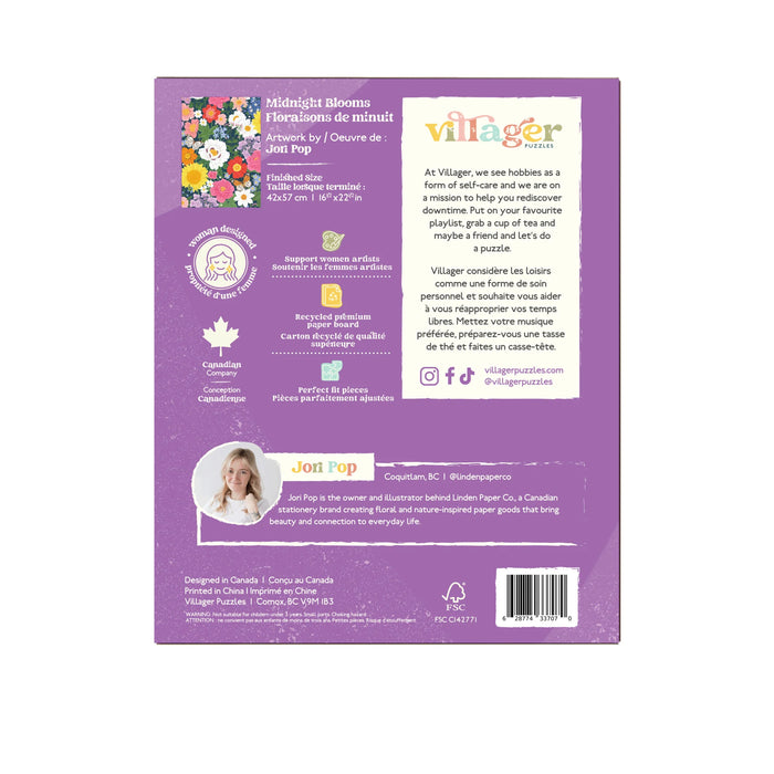 Villager Puzzles Midnight Blooms