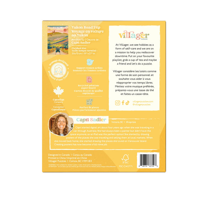 Villager Puzzles Yukon Road Trip