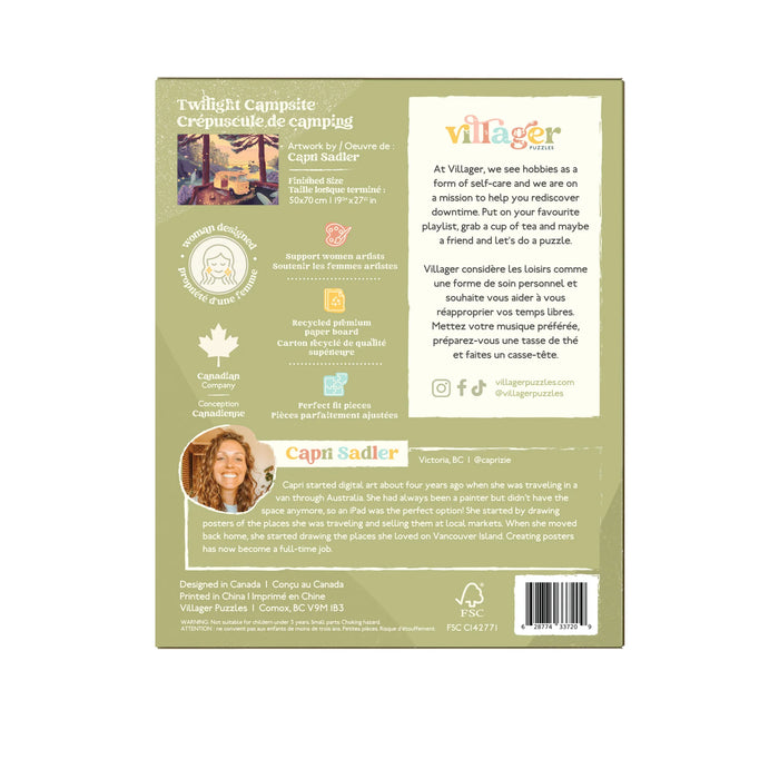 Villager Puzzles Twilight Campsite