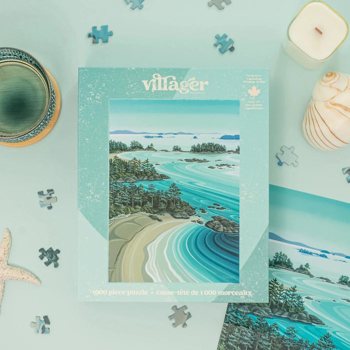 Villager Puzzles Soaring over Tofino