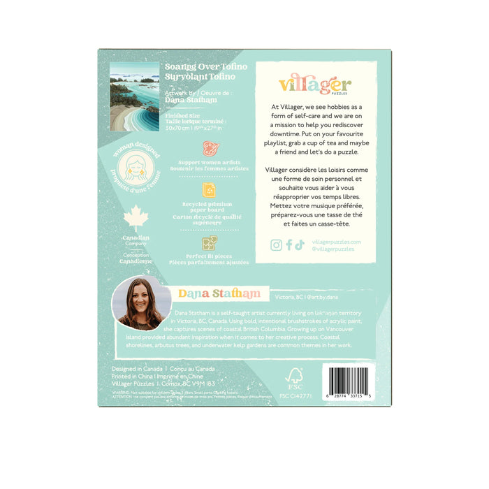 Villager Puzzles Soaring over Tofino