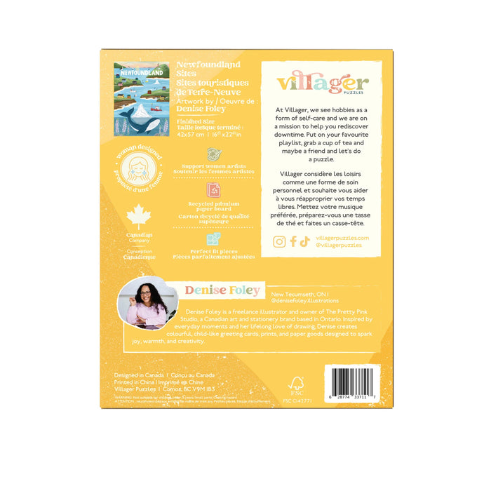 Villager Puzzles Newfoundland Sites