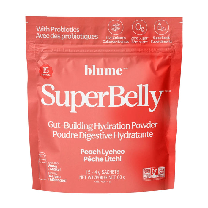 Blume SuperBelly Drink Peach Lychee