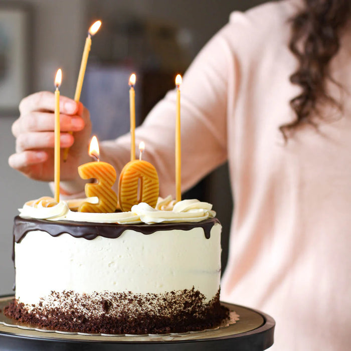 Gala Natural Beeswax Candles