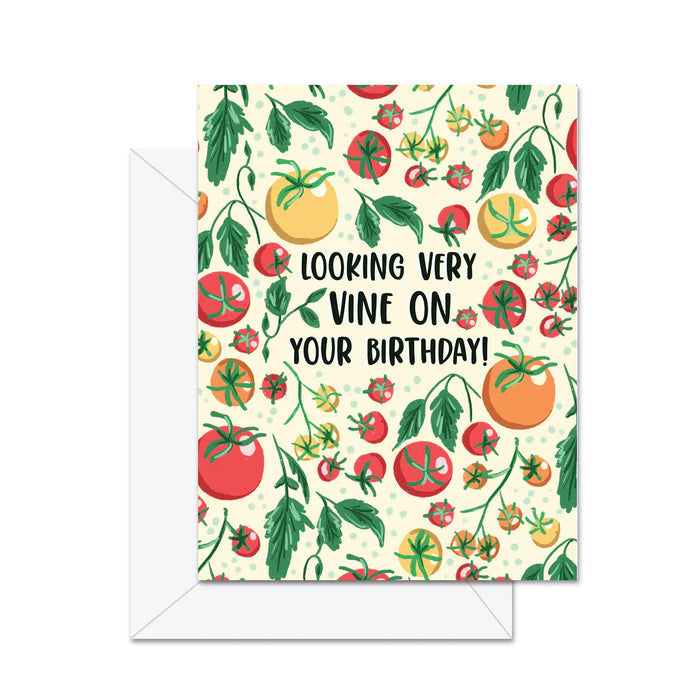 Looking Vine Birthday Card