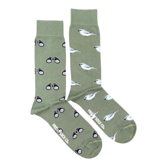 Men's Socks Bird Watching