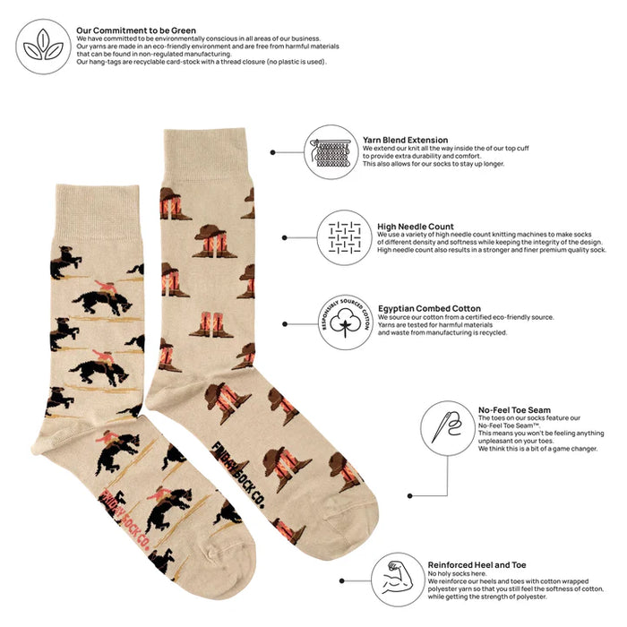 Men's Socks Western