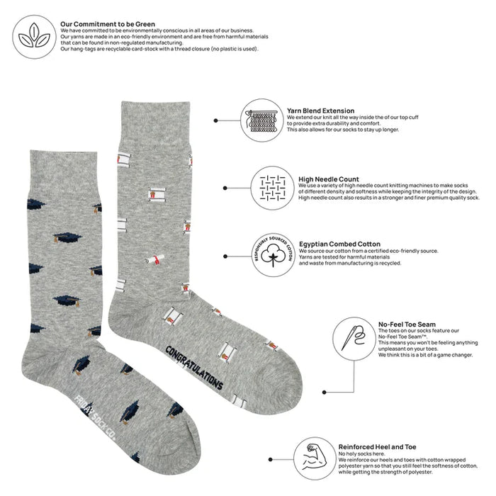 Men's Socks Graduation
