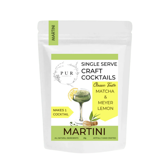Martini Matcha & Meyer Lemon