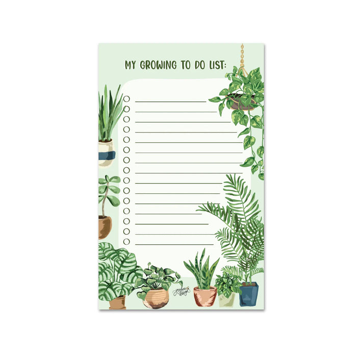 Growing TO DO List Notepad
