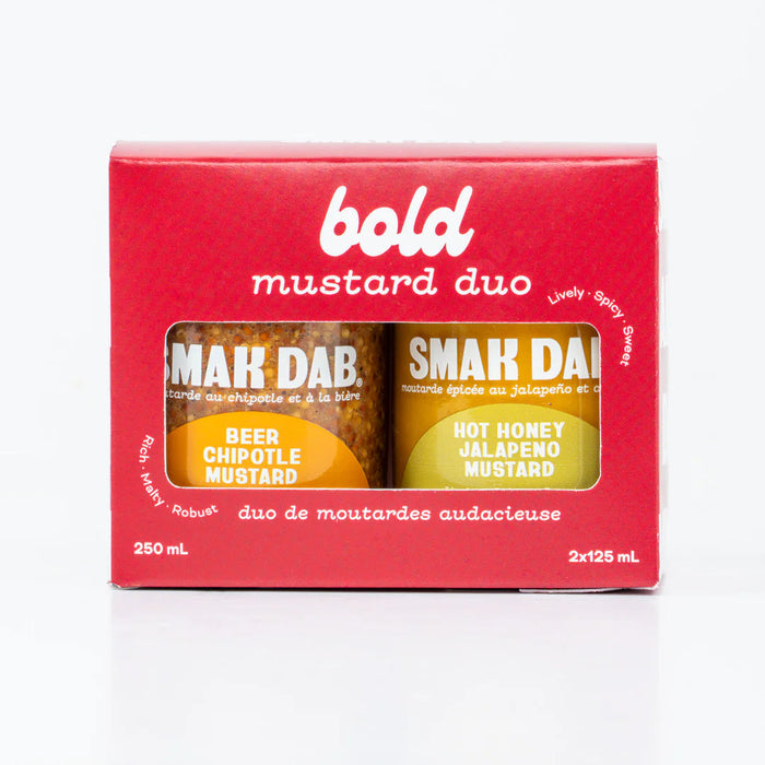 Smak Dab Bold Mustard Duo Gift Box