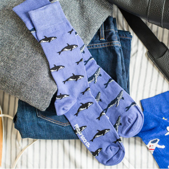 Men's Socks Whales