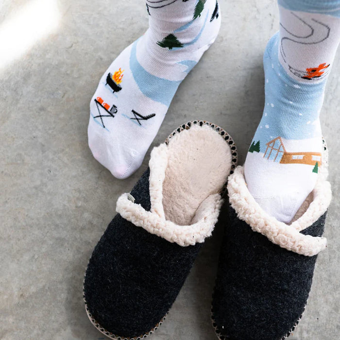 Women's Socks Ski Scene