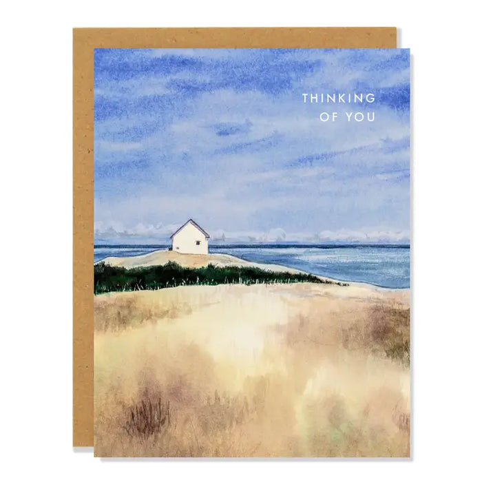 Seaside Thinking of You Card