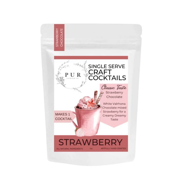 Strawberry Chocolate Single Drink Mix