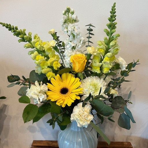 Sunny Filled Bouquet in a Vase