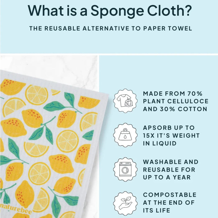 Lemon Sponge Cloth