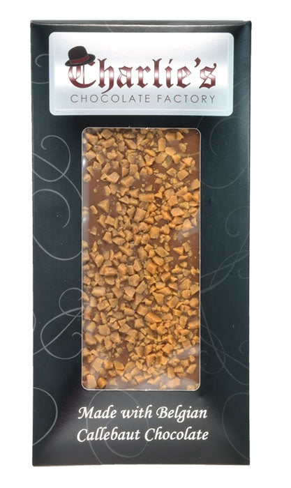 Toffee Bits Chocolate Slab